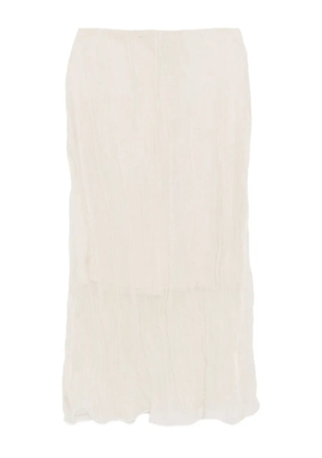 Brandon Maxwell James skirt - Neutrals