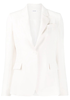 P.A.R.O.S.H. Panters single-breasted blazer - White