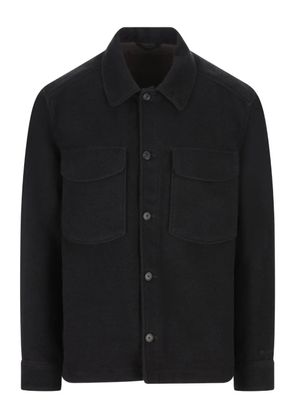 Massimo Osti Studio button-fastening shirt - Black
