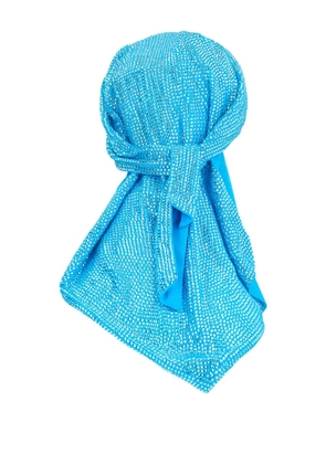 Giuseppe Di Morabito crystal-embellished bandana - Blue