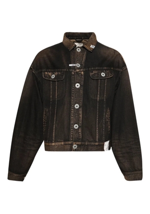Maison MIHARA YASUHIRO Both Sides Front denim jacket - Brown