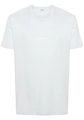 Zadig&Voltaire Jetty cotton-blend T-shirt - Blue