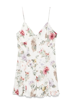 alice + olivia Julietta mini dress - White