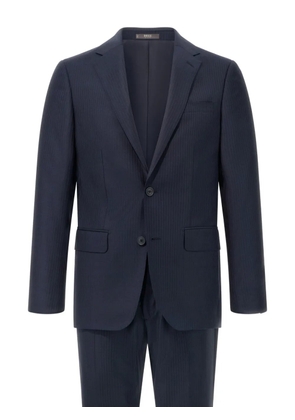 Boggi Milano pinstripe wool suit - Blue