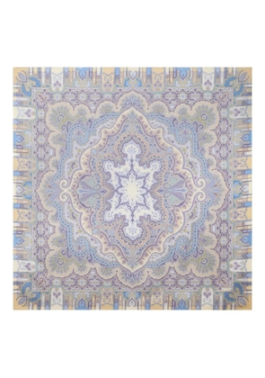 ETRO paisley-print silk scarf - Neutrals