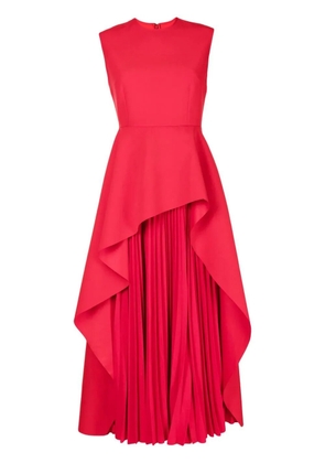 Solace London sleeveless flared midi dress