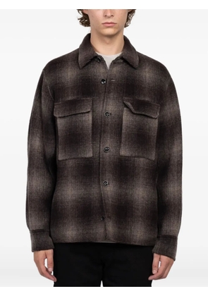 rag & bone plaid pocket jacket - Brown