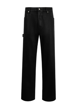 Nahmias waxed baggy jeans - Black