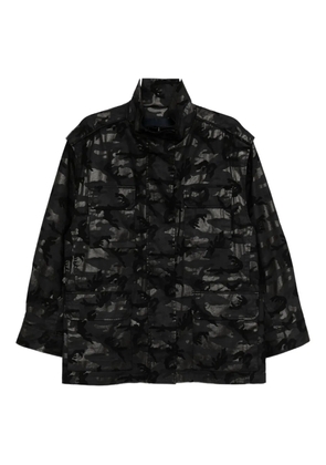 Juun.J Detachable sleeve jacket - Black