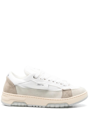 Paura x Santha colour-block sneakers - White
