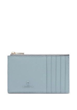 Furla leather card holder - Blue