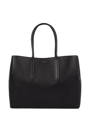 Smythson Day zip-top tote bag - Black