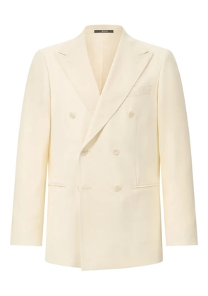 Boggi Milano double-breasted welt pockets blazer - Neutrals