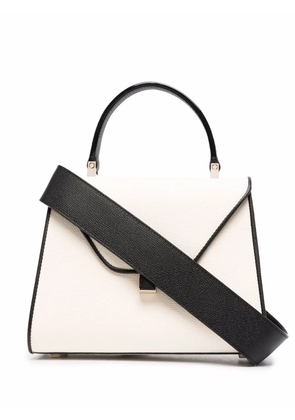 Valextra Iside two-tone mini bag - White