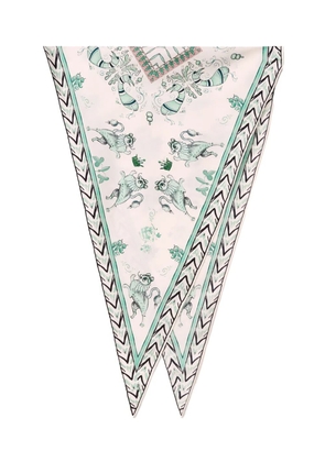 Fabiana Filippi printed scarf - Neutrals