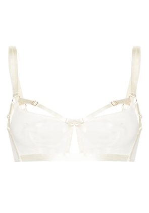 Bordelle Bondage Belle mesh bra - Neutrals