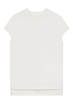 Courrèges logo T-shirt - White