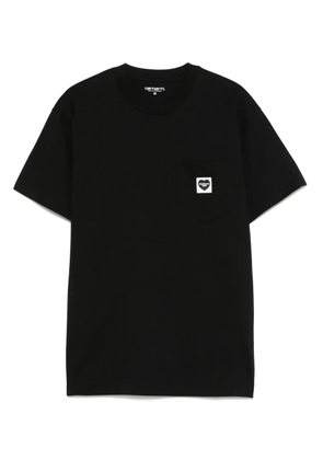Carhartt WIP pocket heart T-shirt - Black