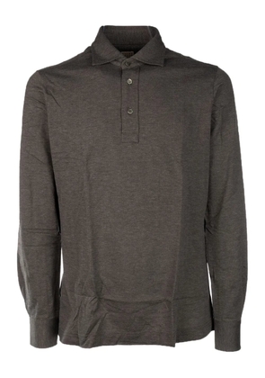 4FF long-sleeve polo shirt - Grey
