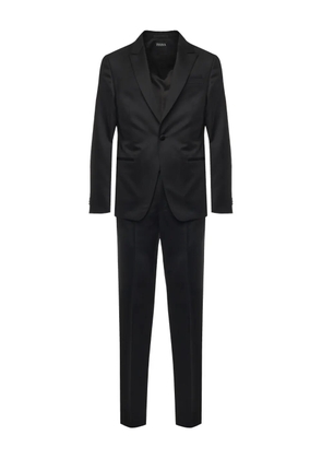 Zegna single-breasted suit - Black