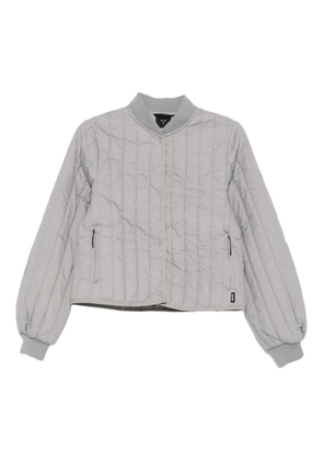 Rains Banja Liner quilted bomber jacket - Grey