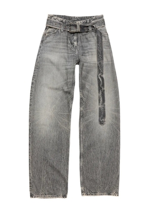 Acne Studios belted jeans - Grey
