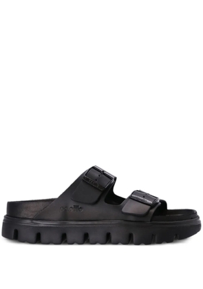 Birkenstock Papillio Arizona buckled slides - Black