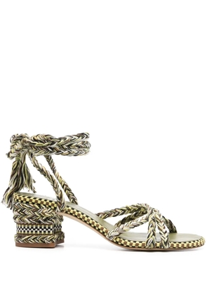 AMAMBAIH 60mm Isabel sandals - Green