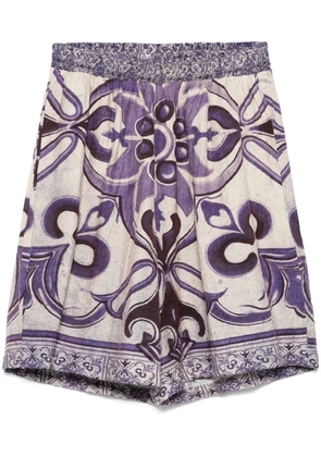 Family First Amalfi shorts - Purple