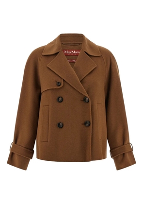 Max Mara Nupar double-breasted jacket - Brown