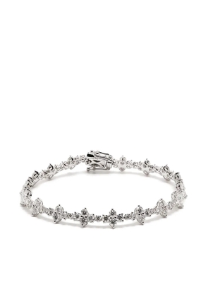 Anita Ko 18kt white gold diamond tennis bracelet - Silver