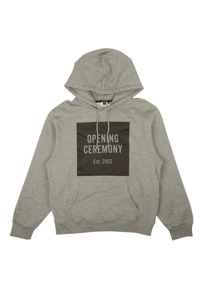 Opening Ceremony box-logo hoodie - Grey