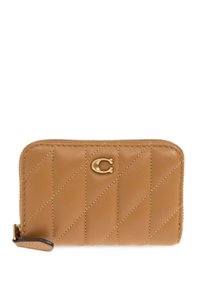 Coach zip-around wallet - Brown