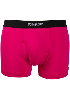 TOM FORD logo waistband boxer briefs - Pink