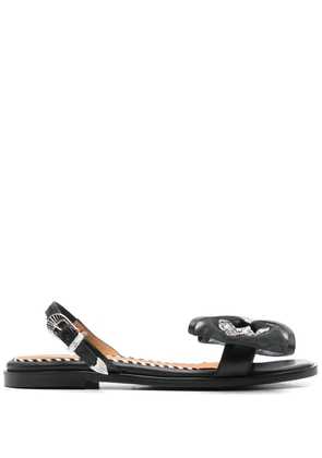 Toga Pulla bow-detail sandals - Black