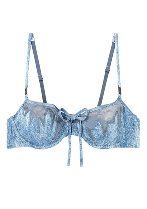 Diesel x Savage x Fenty balconette bra - Blue