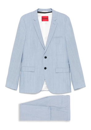 HUGO single-breasted suit - Blue