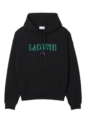 Lacoste logo hoodie - Black