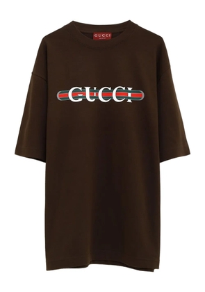 Gucci logo-print T-shirt - Black