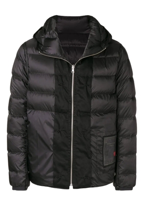 Ten C padded hooded jacket - Black
