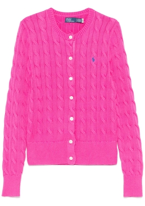 Polo Ralph Lauren Polo Pony-embroidered cardigan - Pink
