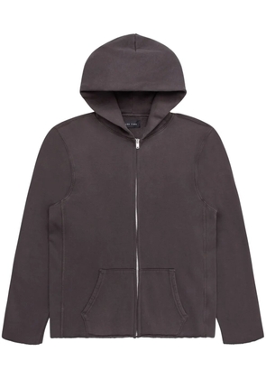 Les Tien zip-up hoodie - Grey
