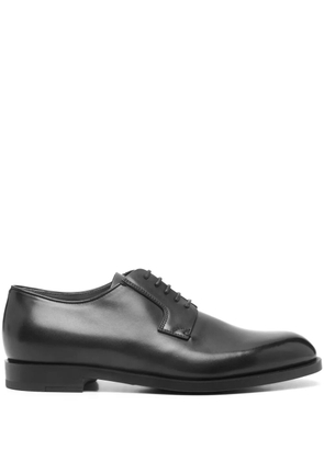 Zegna leather Oxford shoes - Black