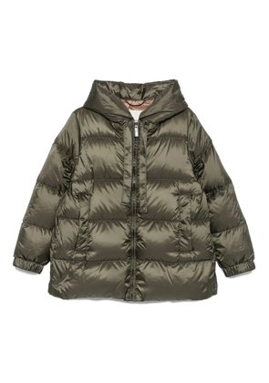Max Mara hooded puffer jacket - Green