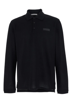 Givenchy long-sleeve polo shirt - Black