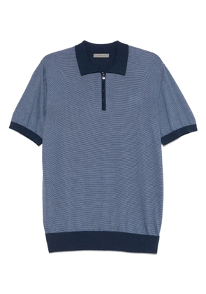 Corneliani knitted polo shirt - Blue
