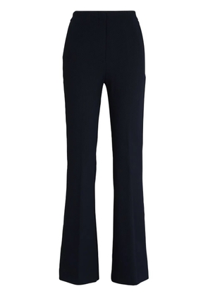 BOSS high-waisted flared trousers - Blue