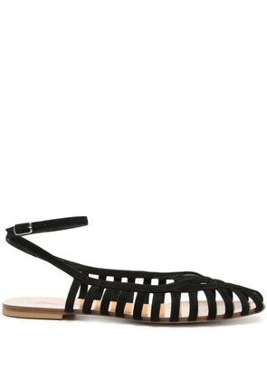 Anna F. 513 suede sandals - Black