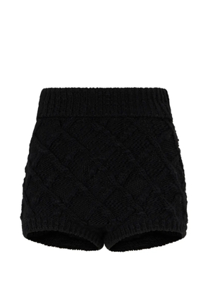 Philosophy Di Lorenzo Serafini high-waist shorts - Black