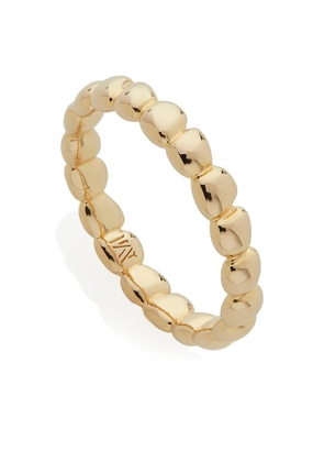 Monica Vinader Nura teardrop eternity ring - Gold